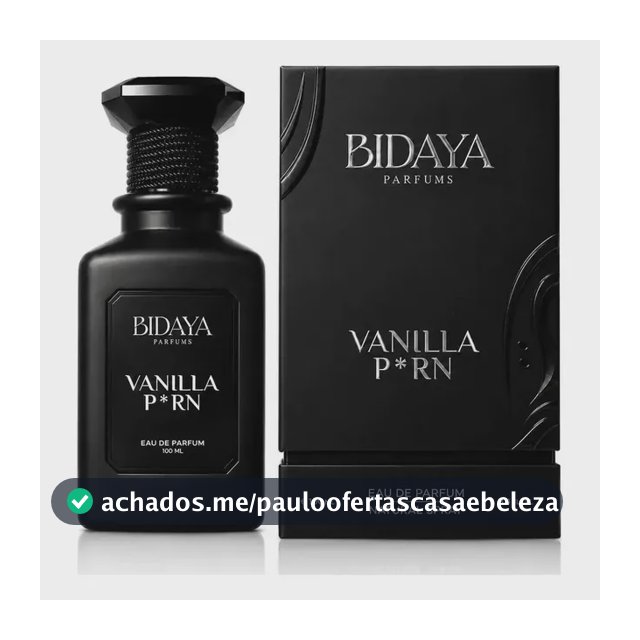 Perfume Árabe Vanilla Porn Bidaya Prn Parfums EDP Unissex Lançamento 2026 (100ml)