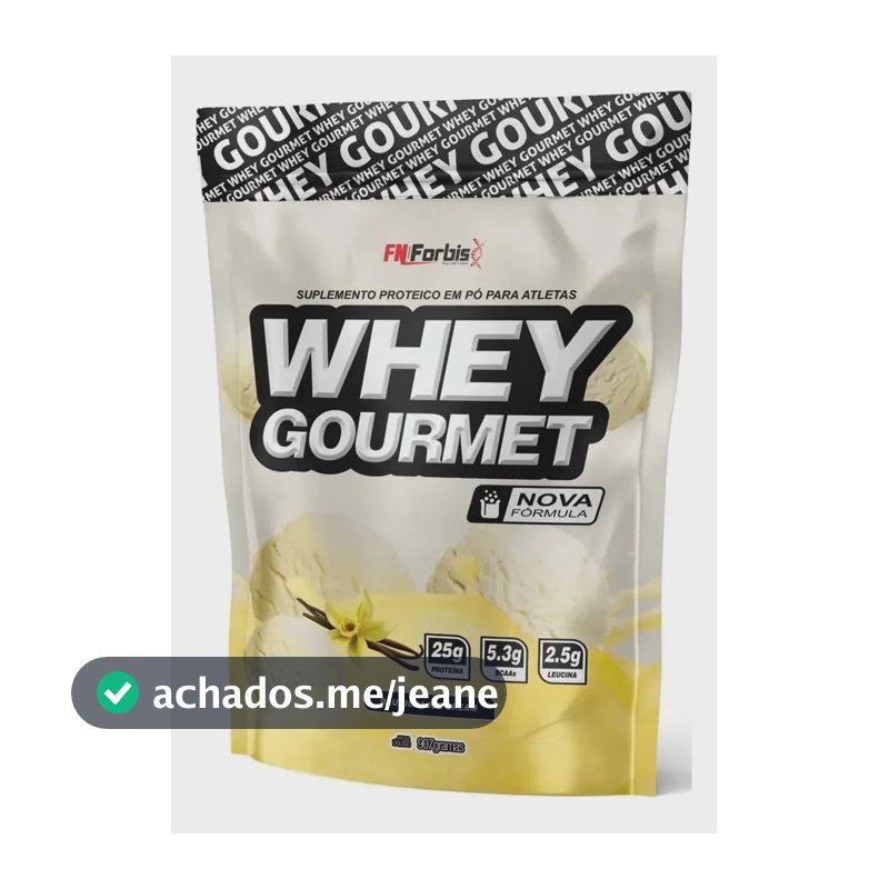 Whey protein FN Forbis Gourmet em pó sabor Baunilha x 900g