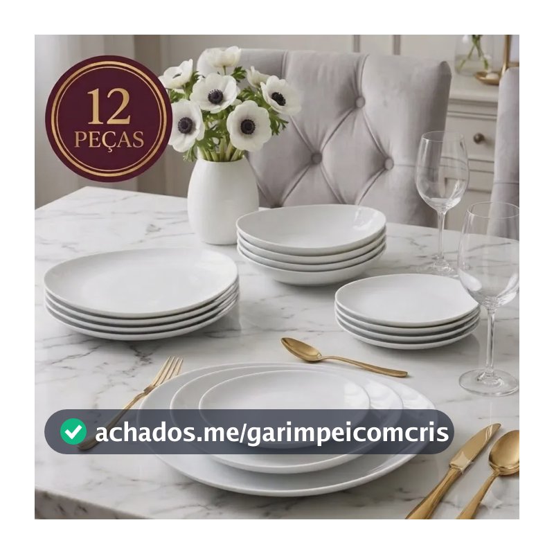 Aparelho Jogo Kit De Jantar 12 Peças Opalino Branco Concavo Pratos E Bowl Mesa Moderno Liso Resistente Sólar