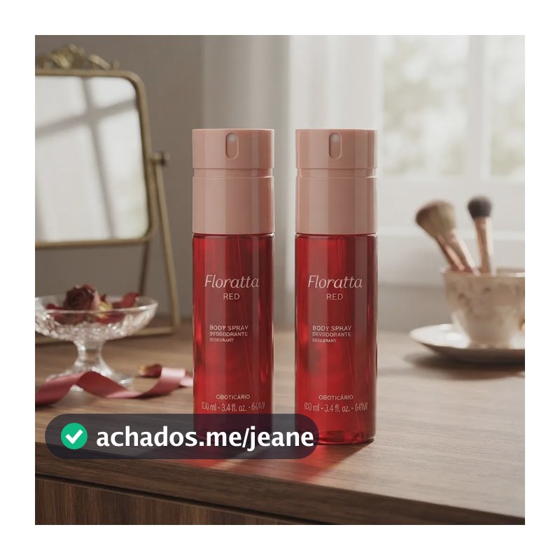 O Boticário Floratta Red Body Splash Feminino