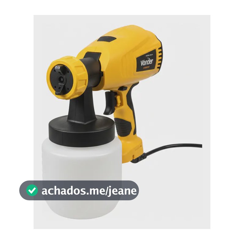 Pistola De Pintura Elétrica Pev400 800ml Vonder