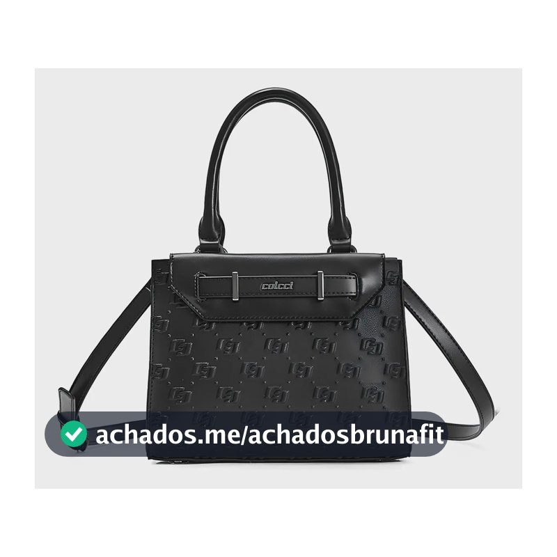 Bolsa Tote Colcci Gravação Pr26 Preto Feminino