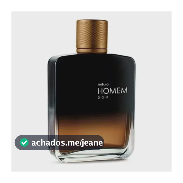 Perfume Natura Homem Dom Eau de Parfum Amadeirado para Homens 100 mL