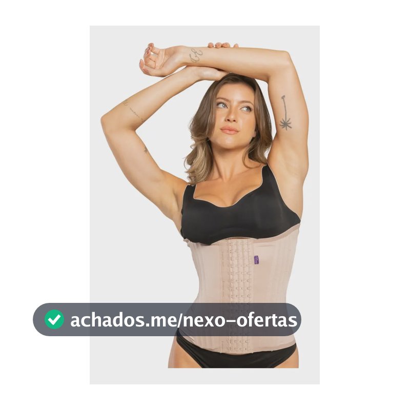 Faixa 4 Ajustes Miracle Belt Cor Bege Tamanho Pp
