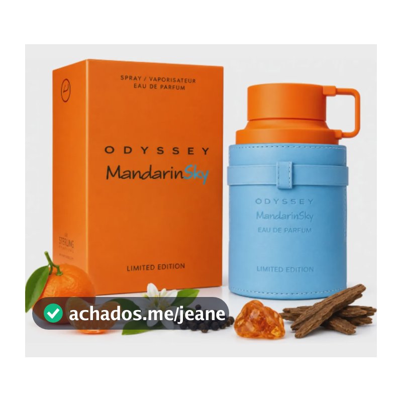 Perfume Odyssey Mandarin Sky Armaf Masculino Árabe Original
