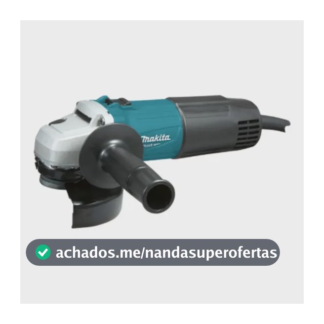 Mini Esmerilhadeira Angular Mt M0901 Turquesa - Makita Azul-turquesa 127v