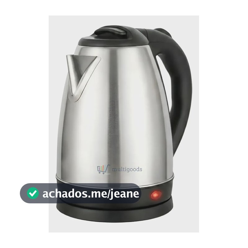 Chaleira Elétrica Jarra Inox Com Desligamento Automatico Inox 220v
