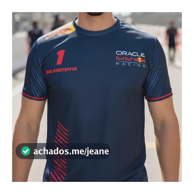 Camisa Formula 1 Redbull Max Verstapen Corrida Dry Fit F1