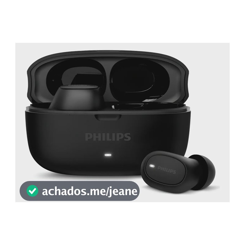 Fone Bluetooth Philips Tat2500 Tws In-ear Preto 5.3