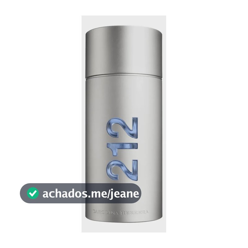 212 Men Carolina Herrera Edt - Perfume Masculino 100ml Blz
