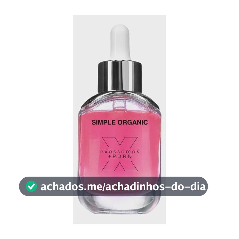 Solução Exossomos + Peptídeos Glow e Firmeza 30ml - Simple Organic