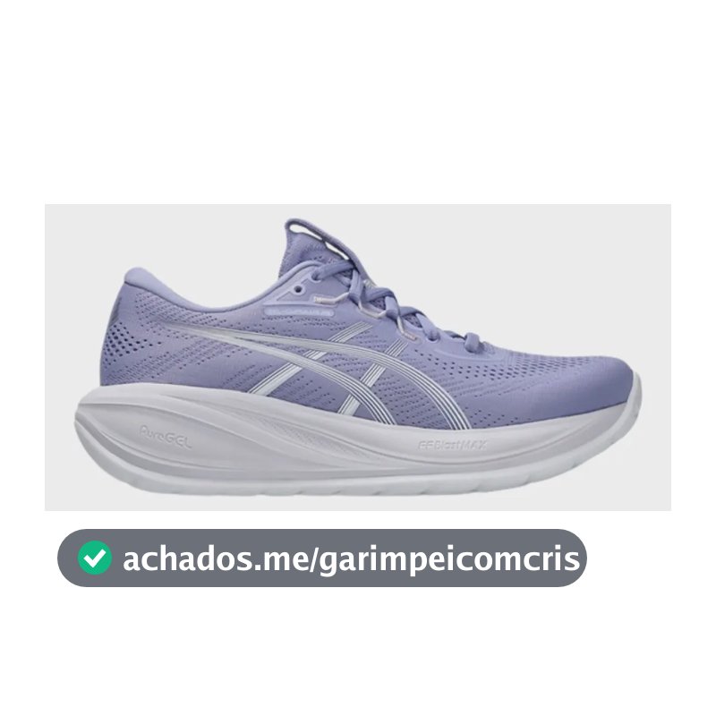 Tênis Feminino Asics Gel-cumulus 28 Corrida E Treino Lilás/branco Liso 37 Br