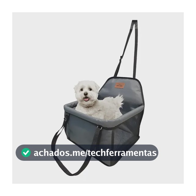 Cadeira Para Pet Assento Carro Seguro Até 15kg Ganhe Coleira