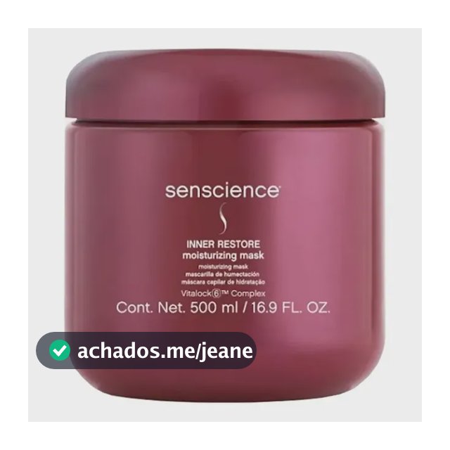 Senscience Inner Restore Mascara De Tratamento 500 Ml