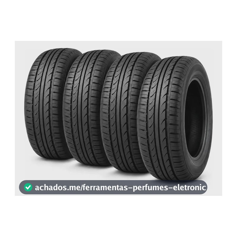 Jogo 4 Pneus Remold 175/65 R14 Aro 14 Borracha Vipal T
