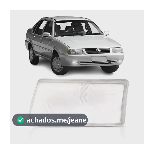Lente Farol Santana 98 99 2000 2001 02 03 04 05 06 - Vidro