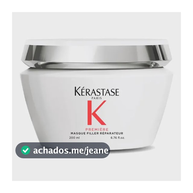 Máscara Capilar Reparadora de Preenchimento Anti-Quebra para Cabelos Danificados, Première, Kérastase, 200ml