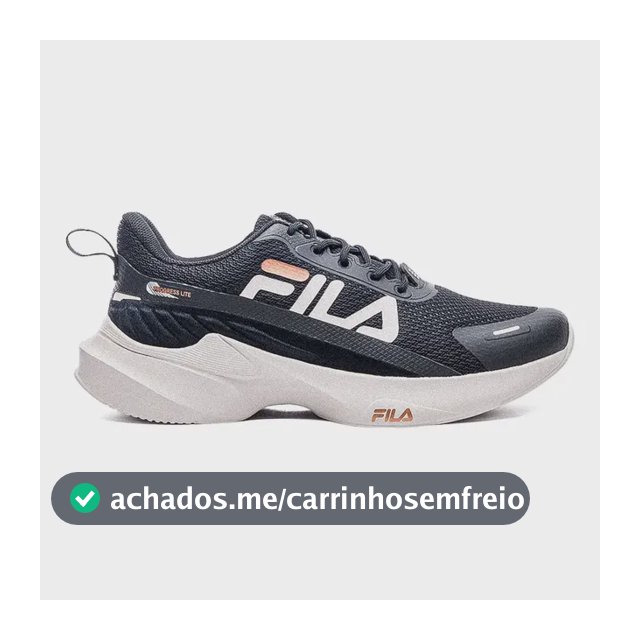 Tênis Fila Progress Lite Feminino Confortável Original