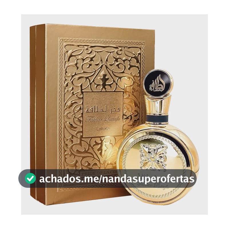 Perfume Árabe - Lattafa Fakhar Gold Edp 100ml