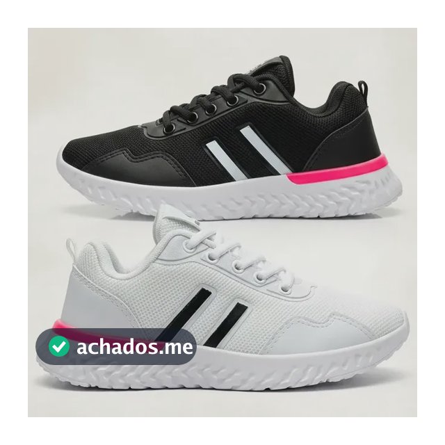 Kit 2 Tênis Femininos Macios E Confortáveis Para Academia