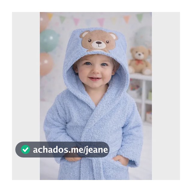 Roupão Capuz Bebê Felpudo Bichinho Vários Modelos 0 A 3 Anos