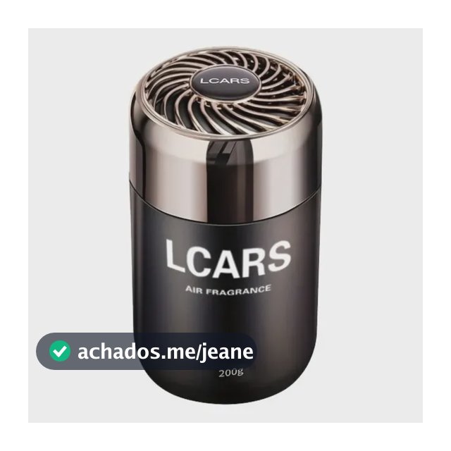 Aromatizante Para Carro Lcars Bálsamo Perfumado Sólido Difusor 200 G Black Sandalwood