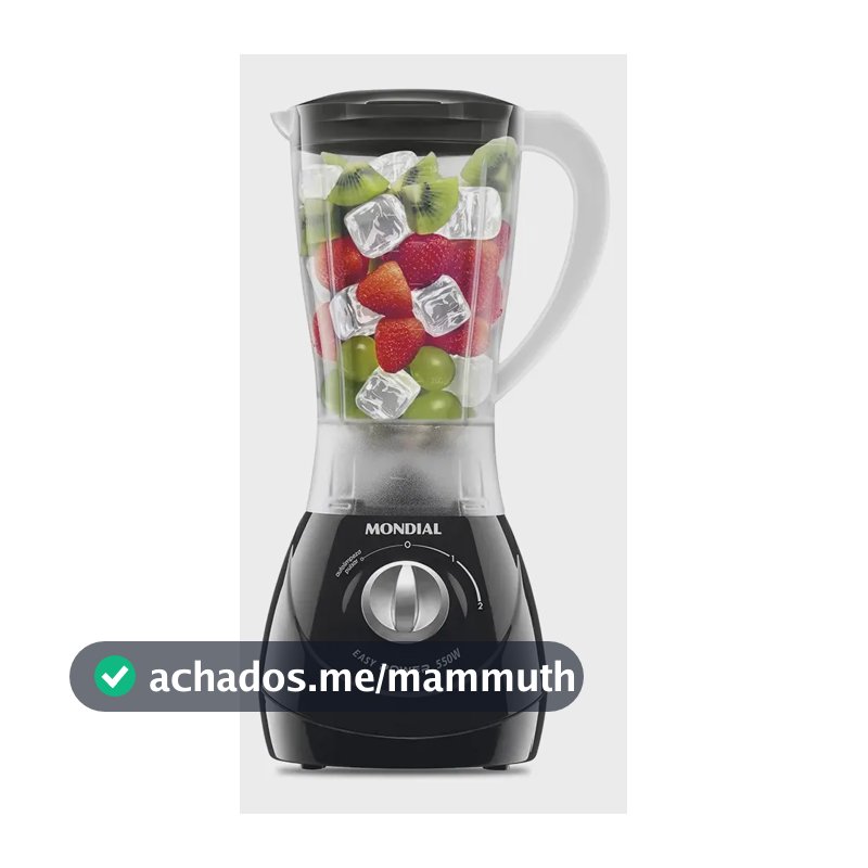 Liquidificador Easy Power Mondial 550w L-550-b Preto 127V