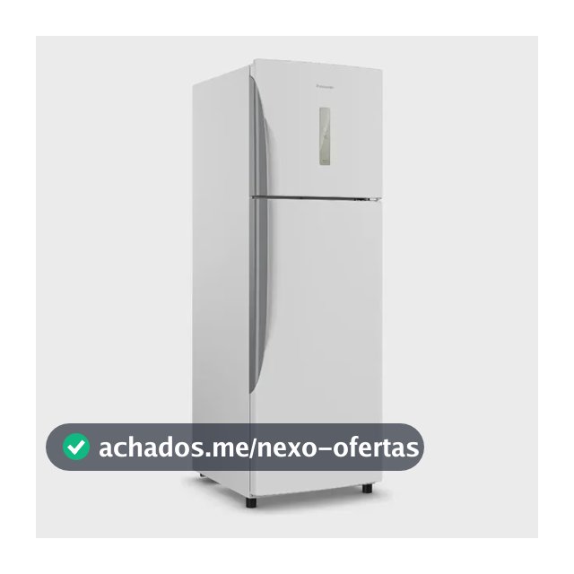 Refrigerador Panasonic 391l Branco Nr-bt41pd2w Branco