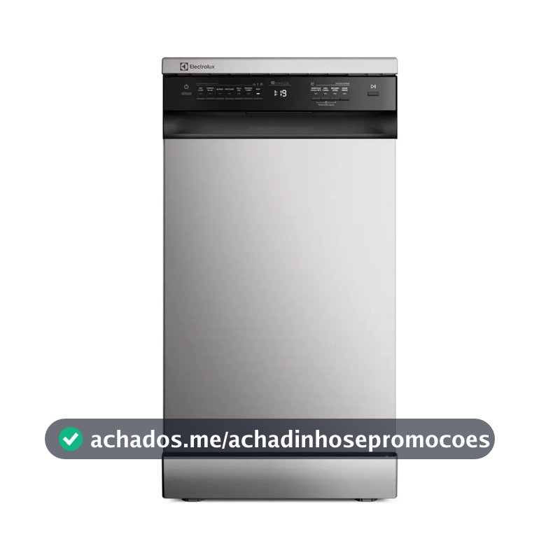 Lava-louça Electrolux 10 Serviços Inox Lava E Seca 50' Ls10e Prateado