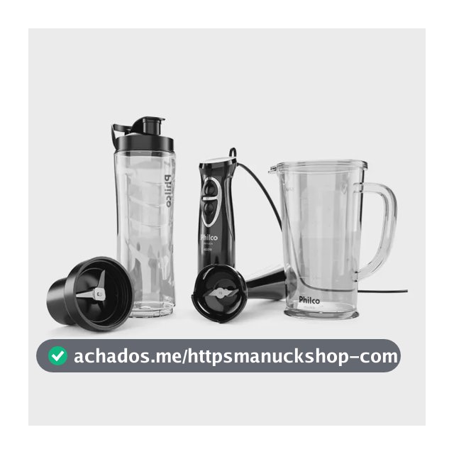 Mixer e Blender Philco PMX40A 2 em 1 400W Inox 220V