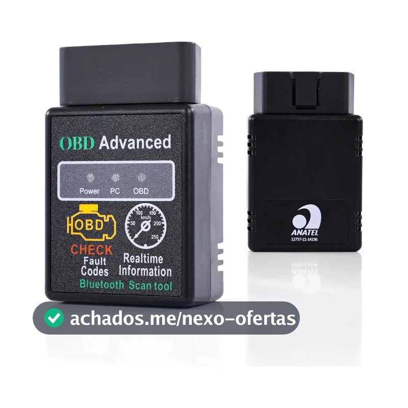 Scanner Obd2 Elm327 Automotivo Bluetooth Obd Advanced V2.1