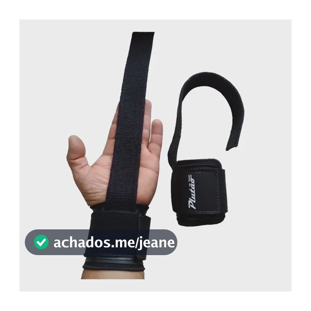 Straps Com Munhequeira, Musculação, Academia Profissional