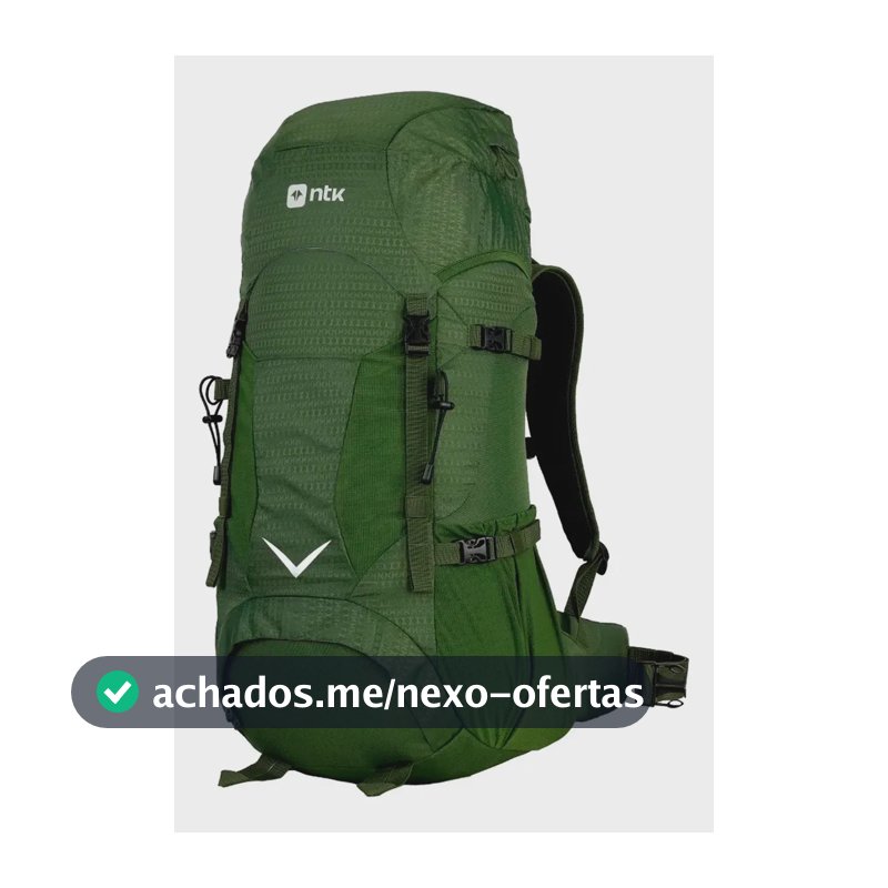 Mochila De Camping Cargo Air X 40+5l Verde - Nautika Verde
