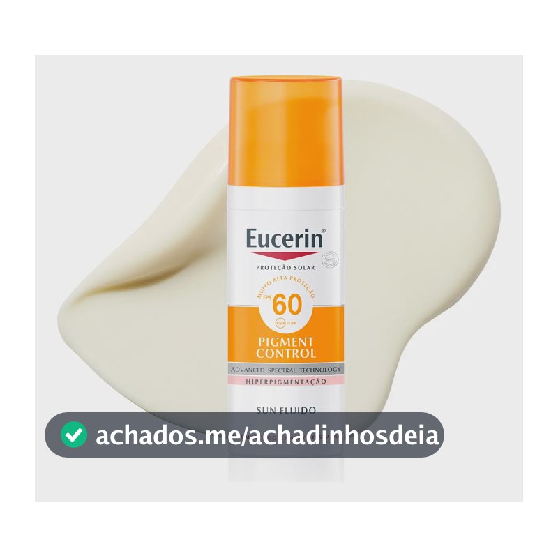 Protetor Solar Facial Sun Pigment Control Fps60 50ml Eucerin