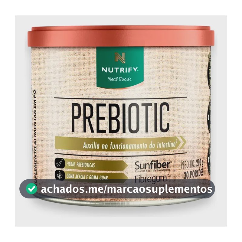 Fibra Nutrify Prebiotico Prebiotic em pó Sem sabor x 210g