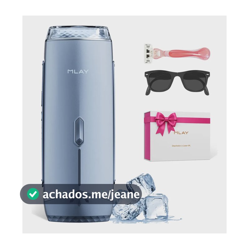 Depilador A Laser 14J Maquina De Depilação Mlay T18 com Resfriamento Ice Para Mulheres e Homens