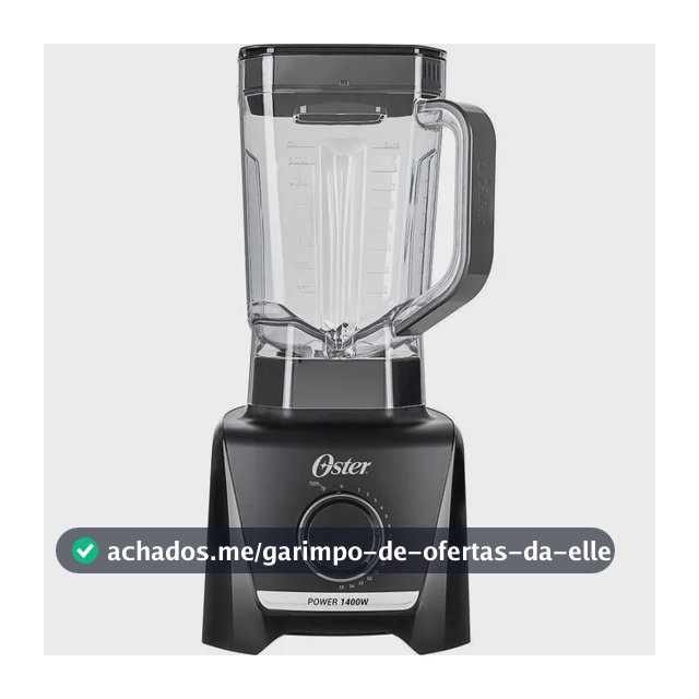 Liquidificador Oster OLIQ610 1400w Full 3,2L Cor Preto