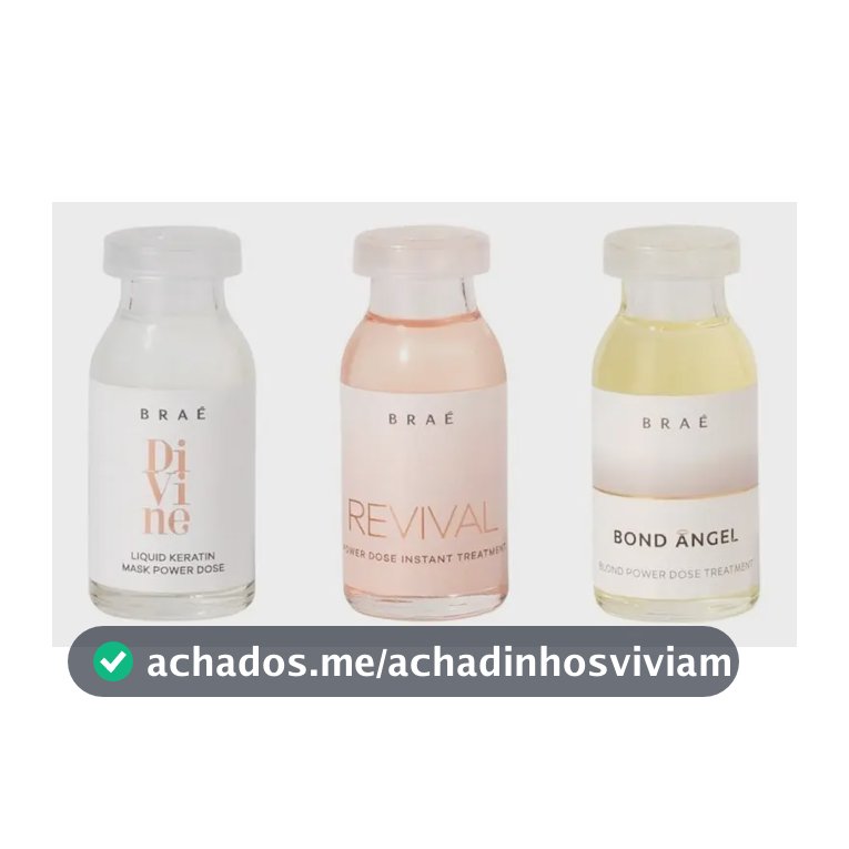 Cronograma Capilar Braé Repair Reparação 3x13ml