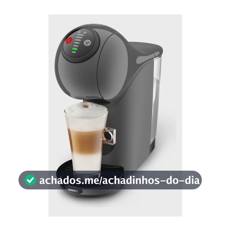 Cafeteira Nescafé Dolce Gusto Genio S Basic Grafite 110v