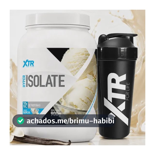 Whey Protein 900g Xtr Isolate 900g Zero Lactose