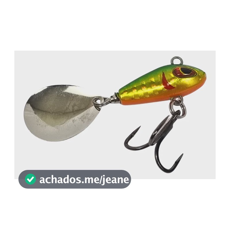 Isca Artificial Girino 16g Spinner Amazonia Meia Agua Bruta Mango