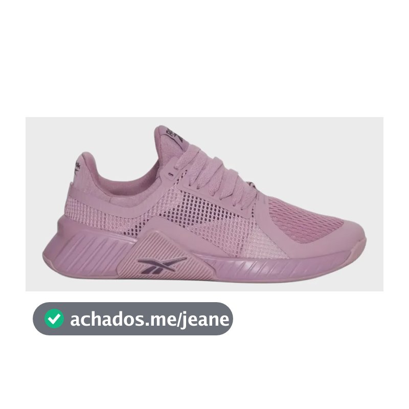 Tênis Reebok Flip Charge Feminino Academia Crossfit Original Lilac - Purp 36 Br