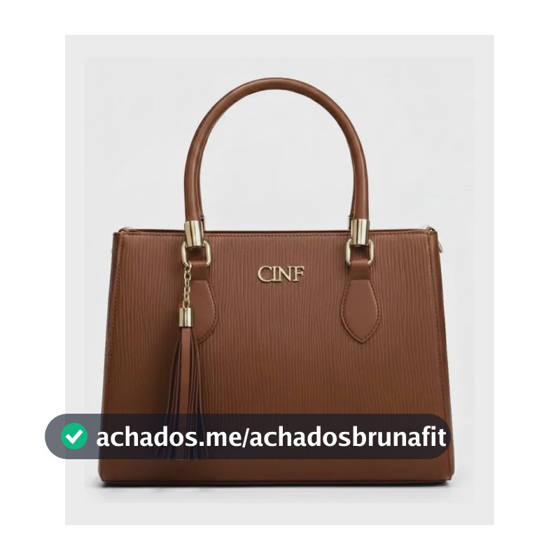 Bolsa Feminina Média Transversal Tote De Mão Cor Caramelo