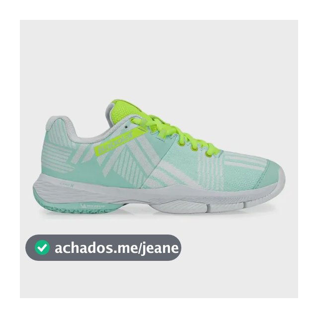 Tênis Babolat Sensa Verde Limão E Branco