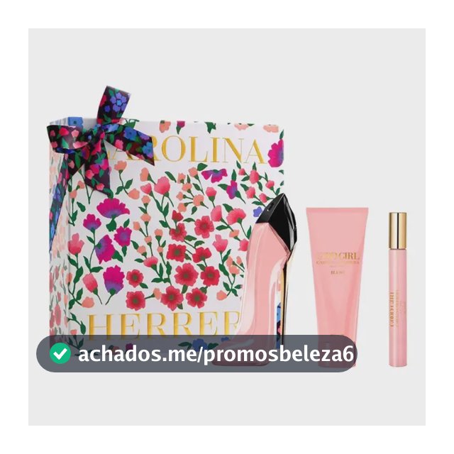 Kit Good Girl Blush 80ml + Body Lotion + Travel Spray 10ml