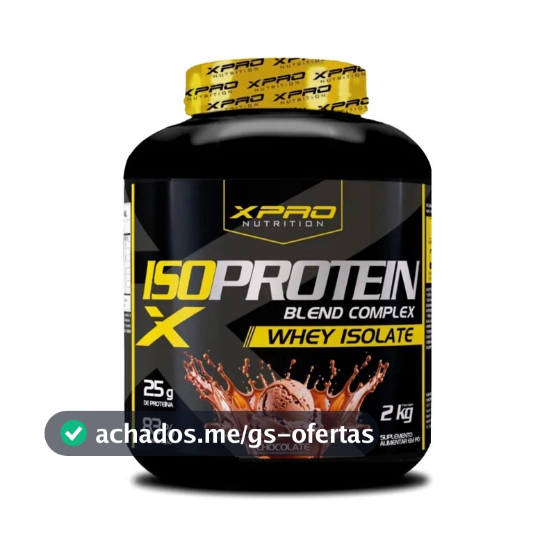 Whey protein XPro Nutrition Iso Blend Complex em pó sabor Chocolate x 2kg