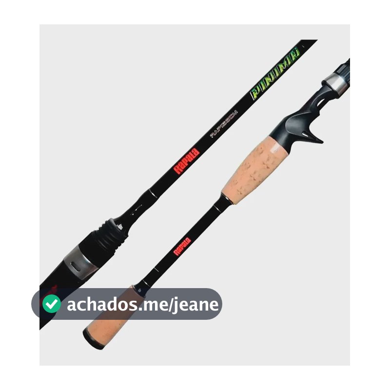 Vara Para Carretilha Rapala Pinima 8-14lb 5'6  (inteiriça)
