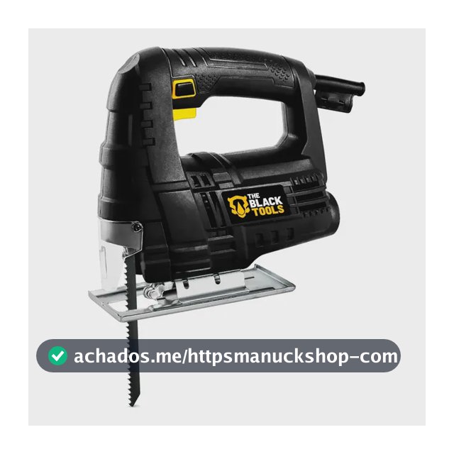 Serra Tico Tico Profissional 500W 3000 Gpm Cor Preto Ângulo De 45° Com Acessórios Bst500 The Black Tools