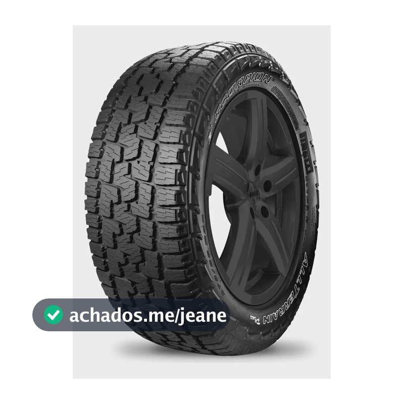 Pneu 225/65r17 Scorpion At Plus Letra Branca 106h Pirelli