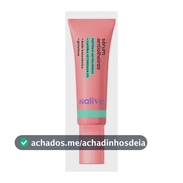 Tratamento Facial Sérum Antiolheiras Dia E Noite 15g Sallve Todo Tipo De Pele Dia/noite